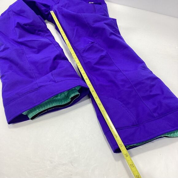 Obermeyer Ski Pants Purple Size Teen M 10-12 Cinch Waist - Picture 12 of 15